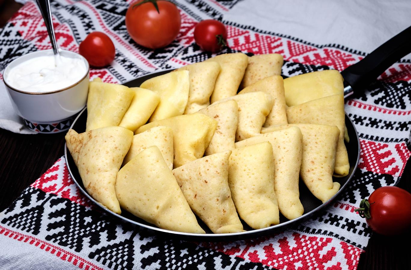 Блинчики с курицей "Фугарики" (2,5 кг) 
